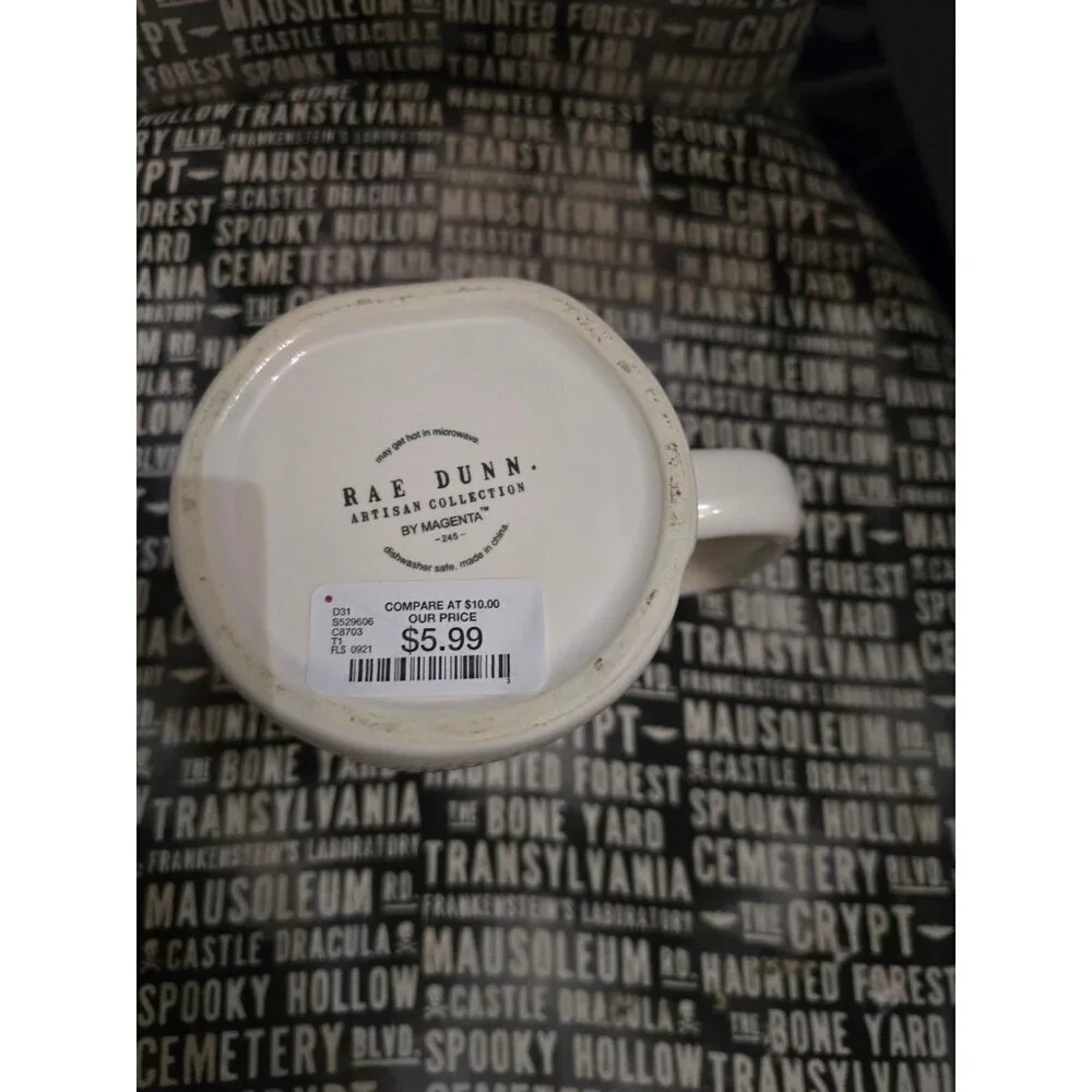 NWT Rae Dunn Mornin' Pumpkin Coffee Mug